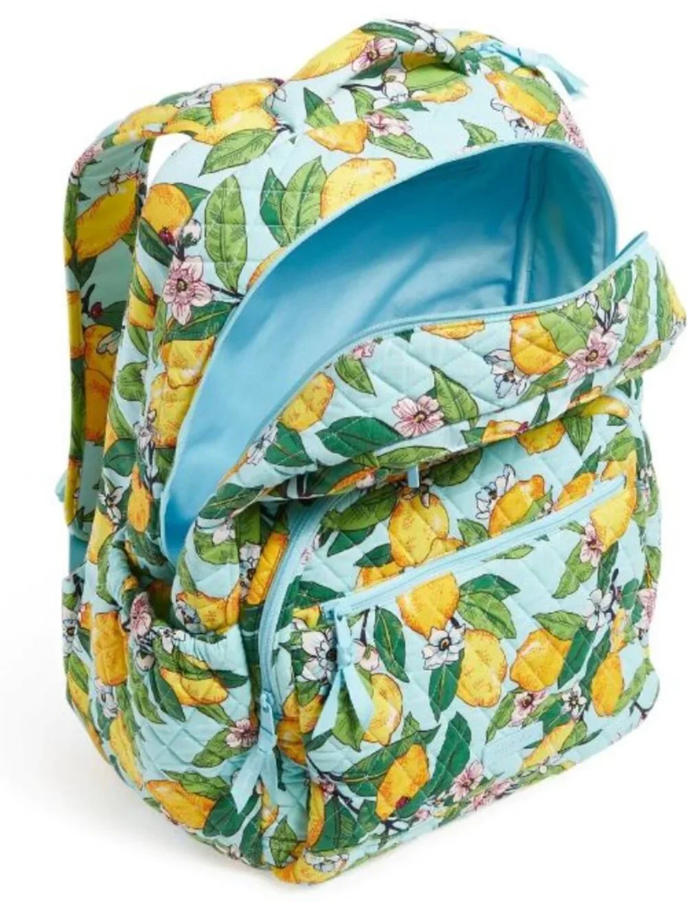 Vera Bradley Large Essential Backpack Laptop NWT Lemon Grove